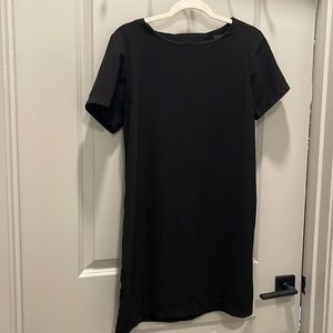 Black t shirt dress